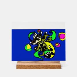 Sea dragon art  acrylschild