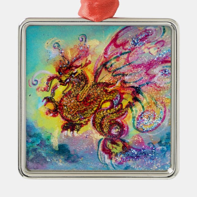 SEA DRAGON ORNAMENT AUS METALL (Vorne)