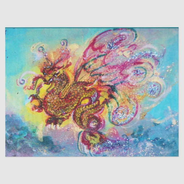 SEA DRAGON SEIDENPAPIER (Vorderseite)