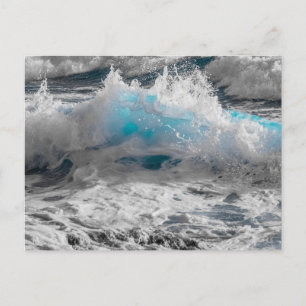 Sea Foam Beach Mist Coastal Destiny's Destiny Postkarte