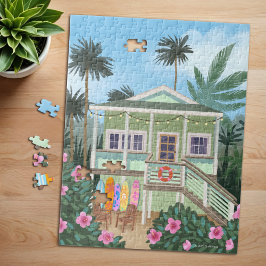 Sea Foam Green Beach House