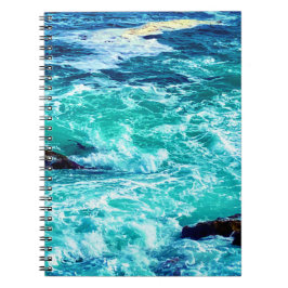 Sea Foam Notebook Notizblock