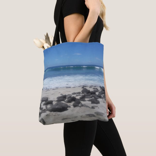 Sea Foam Ocean Lava Beach Tasche (Von Nahem)