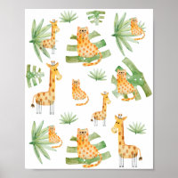 Sea Foam Sage Boy | Jungle Safari Animals Kinderzi
