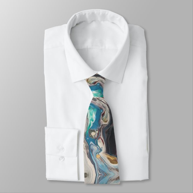 Sea Fog Neck Tie Krawatte (Gebunden)