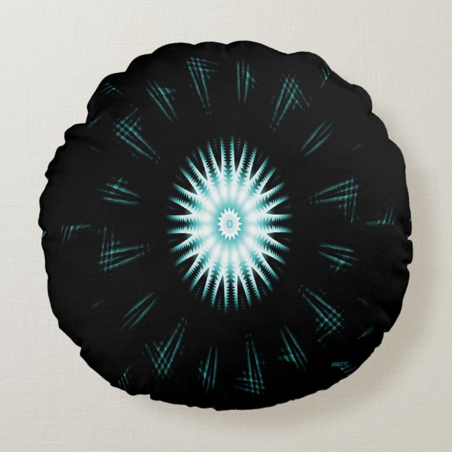 Sea Fun...... Rundes Kissen (Vorderseite)