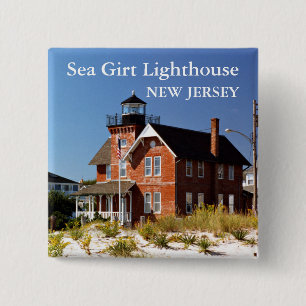 Sea Girt Lighthouse, New Jersey Button