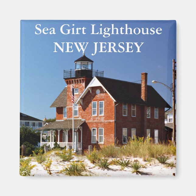 Sea Girt Lighthouse, New Jersey Magnet (Vorne)