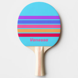 Sea Glass Across Striping with Name Tischtennis Schläger