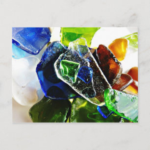 Sea Glass Ambiente Postkarte