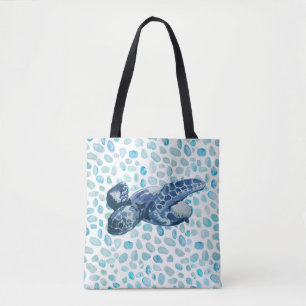 Sea Glass Beach CoastSea Turtle Tasche