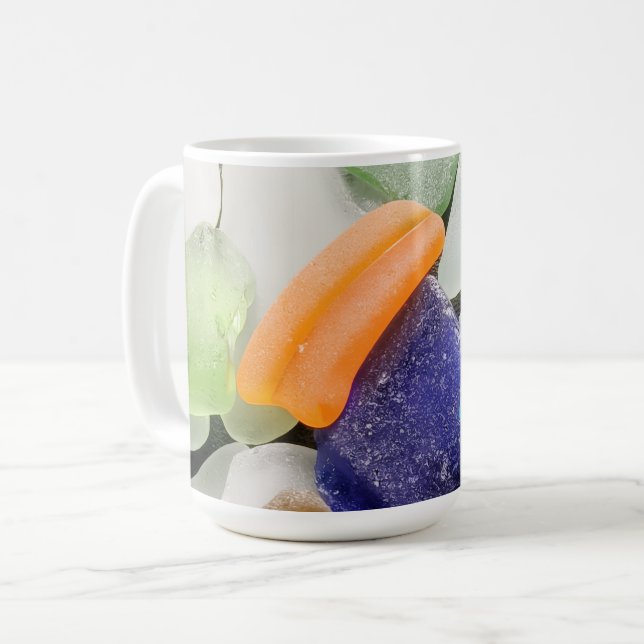 Sea Glass Coffee Mug Kaffeetasse (Vorderseite Links)