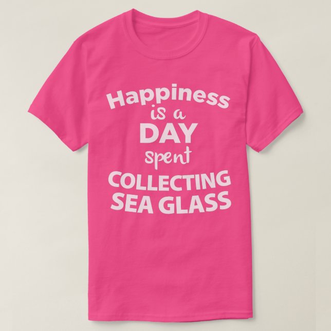 Sea Glass Collector Collecting Beachcombing Beachc T-Shirt (Design vorne)