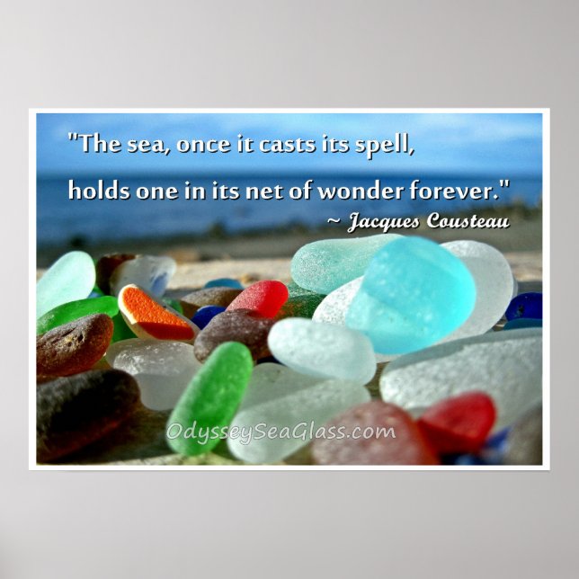 Sea Glass - Das Meer ist ein Zauber Poster (Vorne)