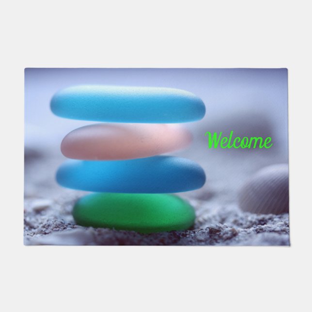 Sea Glass Doormat Fußmatte (Vorderseite)