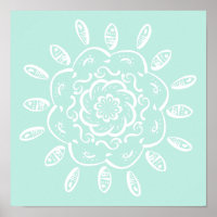 Sea Glass Mandala
