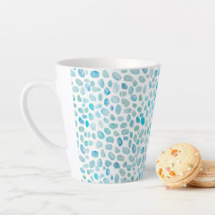 Sea Glass Pebble Painting Beach Tasse