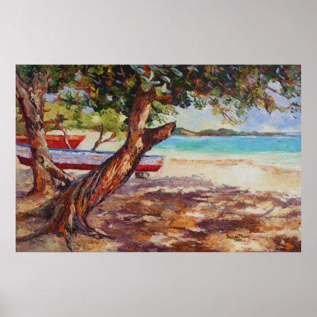 Sea Grape Tree Poster (Vorne)