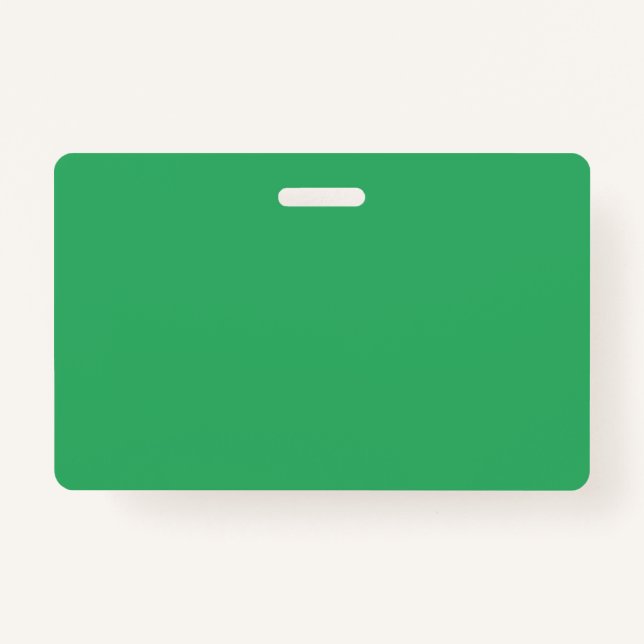 Sea Green #EEAD65, Aqua Forest Ausweis (Vorderseite)