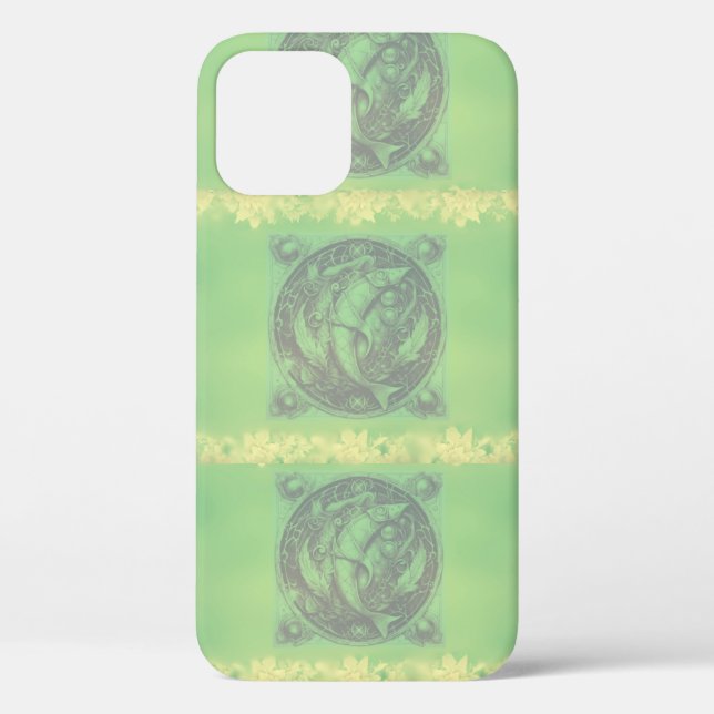 Sea Green Pisces iPhone Case (Rückseite)