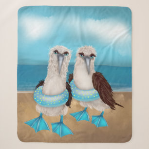 Sea Gull Beach Sherpa Blanket Sherpadecke