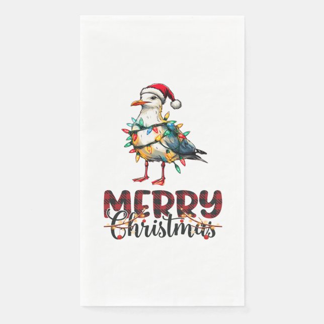 Sea Gull Seagull Sea Bird Serviette (Vorderseite)