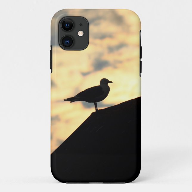 Sea Gull Sunset Case-Mate iPhone Hülle (Rückseite)