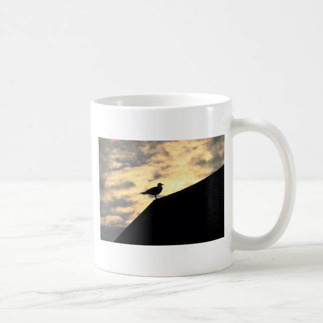 Sea Gull Sunset Kaffeetasse (Rechts)
