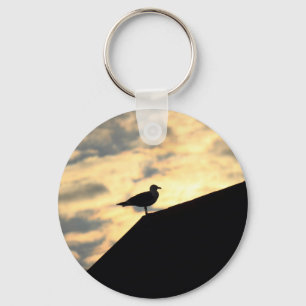 Sea Gull Sunset Schlüsselanhänger