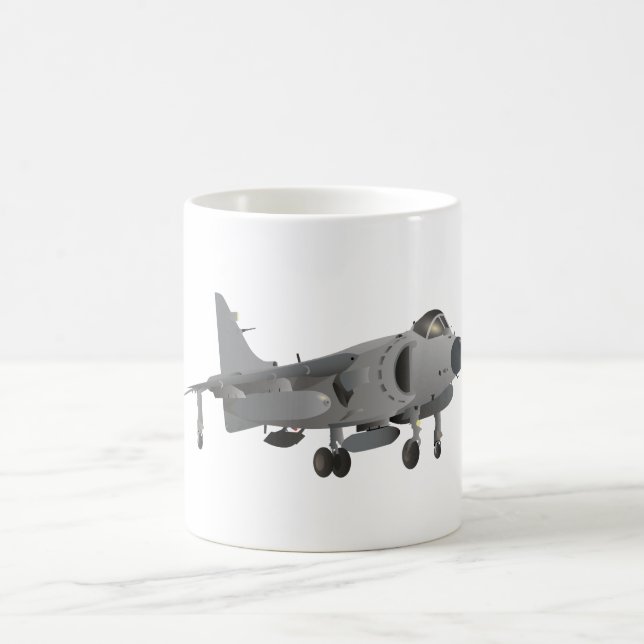 Sea Harrier Jet Fighter Kaffeetasse (Mittel)