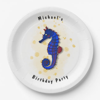 Sea HorseParty Pappteller