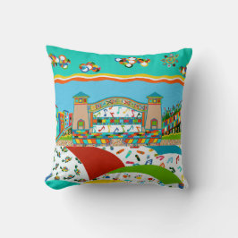 Sea Isle Band Muschel Pillow Kissen