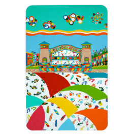 Sea Isle City Band Muschel 4 x 6 Flexible Magnet