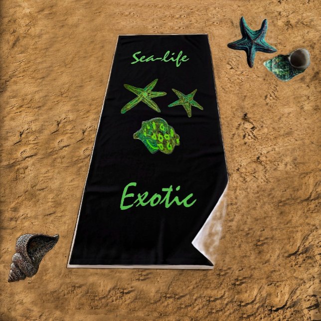 Sea-Life Exotic Strandtuch (Von Creator hochgeladen)