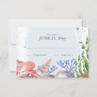 Sea Life Response Card