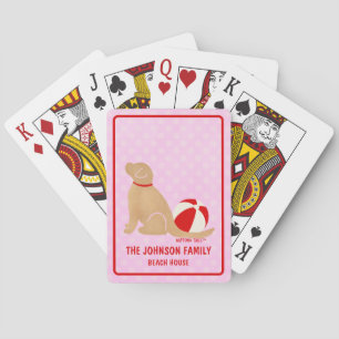 Sea Life’s Beauty Dog Pink Classic Spielkarten