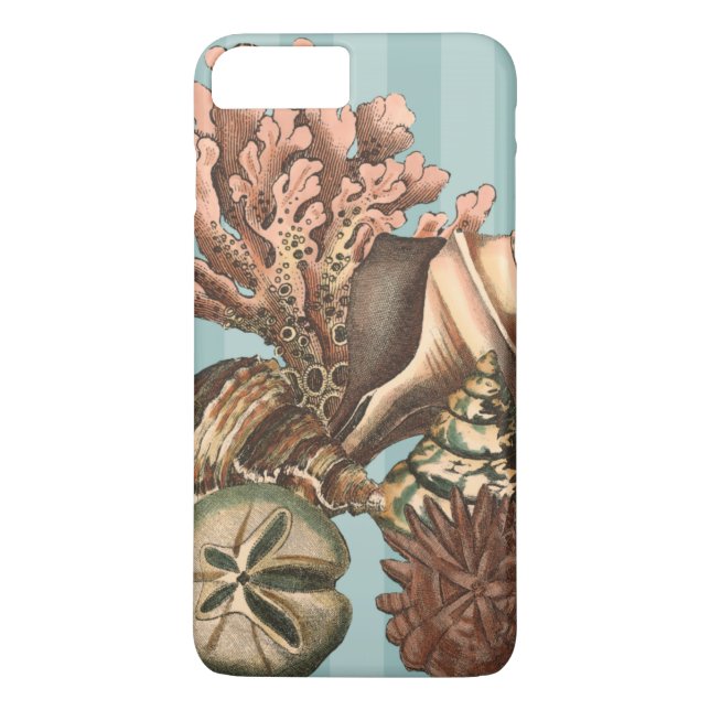 Sea Life Silhouette Case-Mate iPhone Hülle (Rückseite)