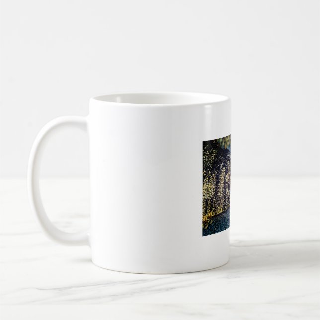 Sea Lion am Strand Kaffeetasse (Links)