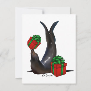 Sea Lion - carte de vacances