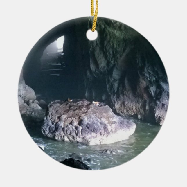 Sea Lion Cave, OR Keramik Ornament (Vorne)