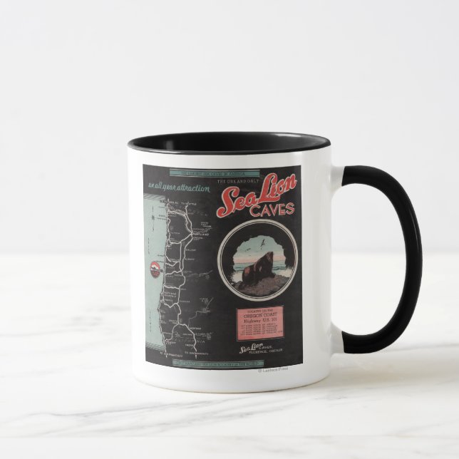 Sea Lion Caves, Florenz, Oregon Tasse (Rechts)