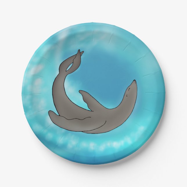 Sea Lion Life Pappteller (Vorderseite)