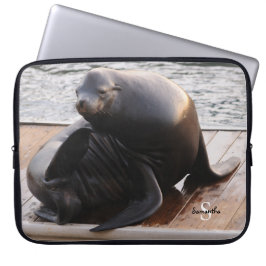 Sea Lion Neopren Notebook-Ärmel 15" Laptopschutzhülle