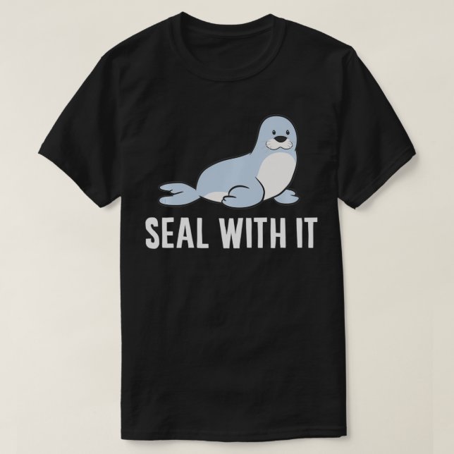 Sea Lion Pun Seal With It Pullover  (Design devant)