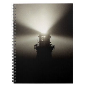 Sea Mist Galleyhead Lighthouse West Cork Irland Notizblock