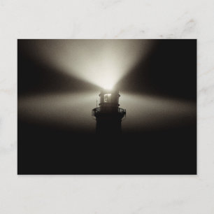 Sea Mist Galleyhead Lighthouse West Cork Irland Postkarte