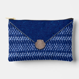 Sea Muschel Klutch Bag Druckbeutel Nähtasche Zubehörtasche