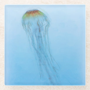 Sea Nettle Glasuntersetzer