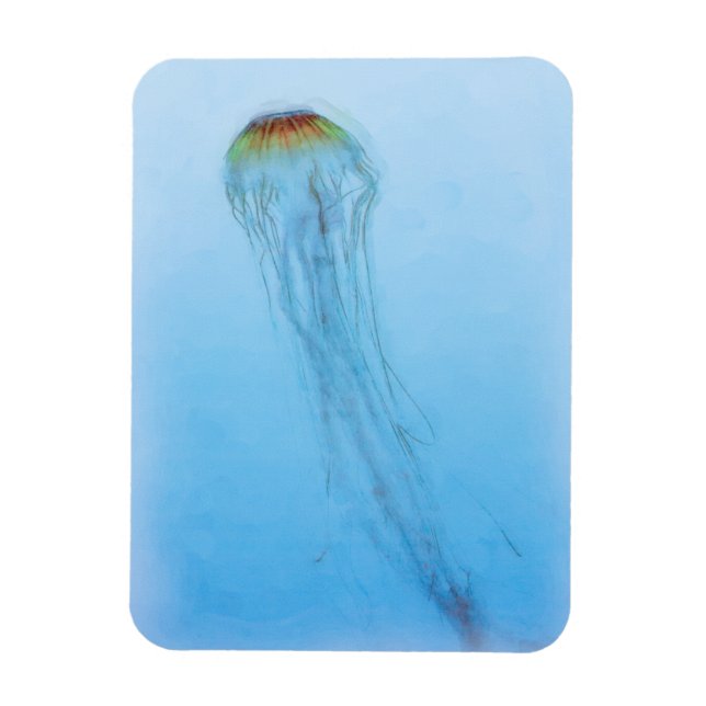 Sea Nettle Magnet (Vertikal)