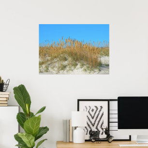 Sea Oats am Strand Poster